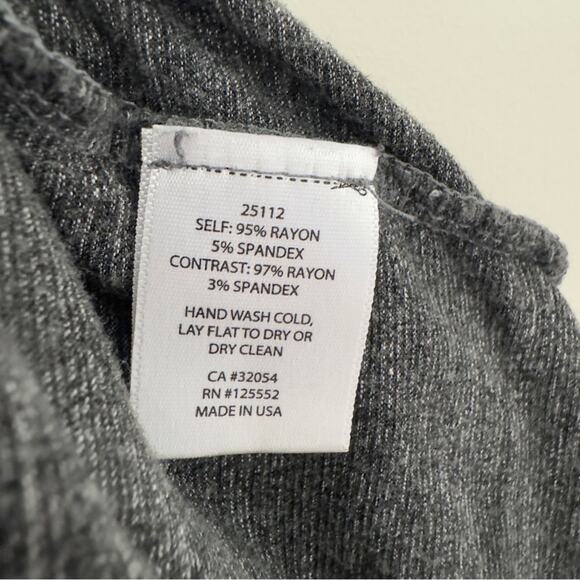 Anthropologie Dolan T-Shirt Jumpsuit adjustable tie waist pockets scoop neck XS - Picture 10 of 11